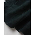 the last flower of the afternoon  ラストフラワーオブジアフタヌーン リネン 麻 100％ ロングドレス ワンピース 黒 ブラック 【中古】