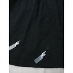 the last flower of the afternoon  ラストフラワーオブジアフタヌーン リネン 麻 100％ ロングドレス ワンピース 黒 ブラック 【中古】