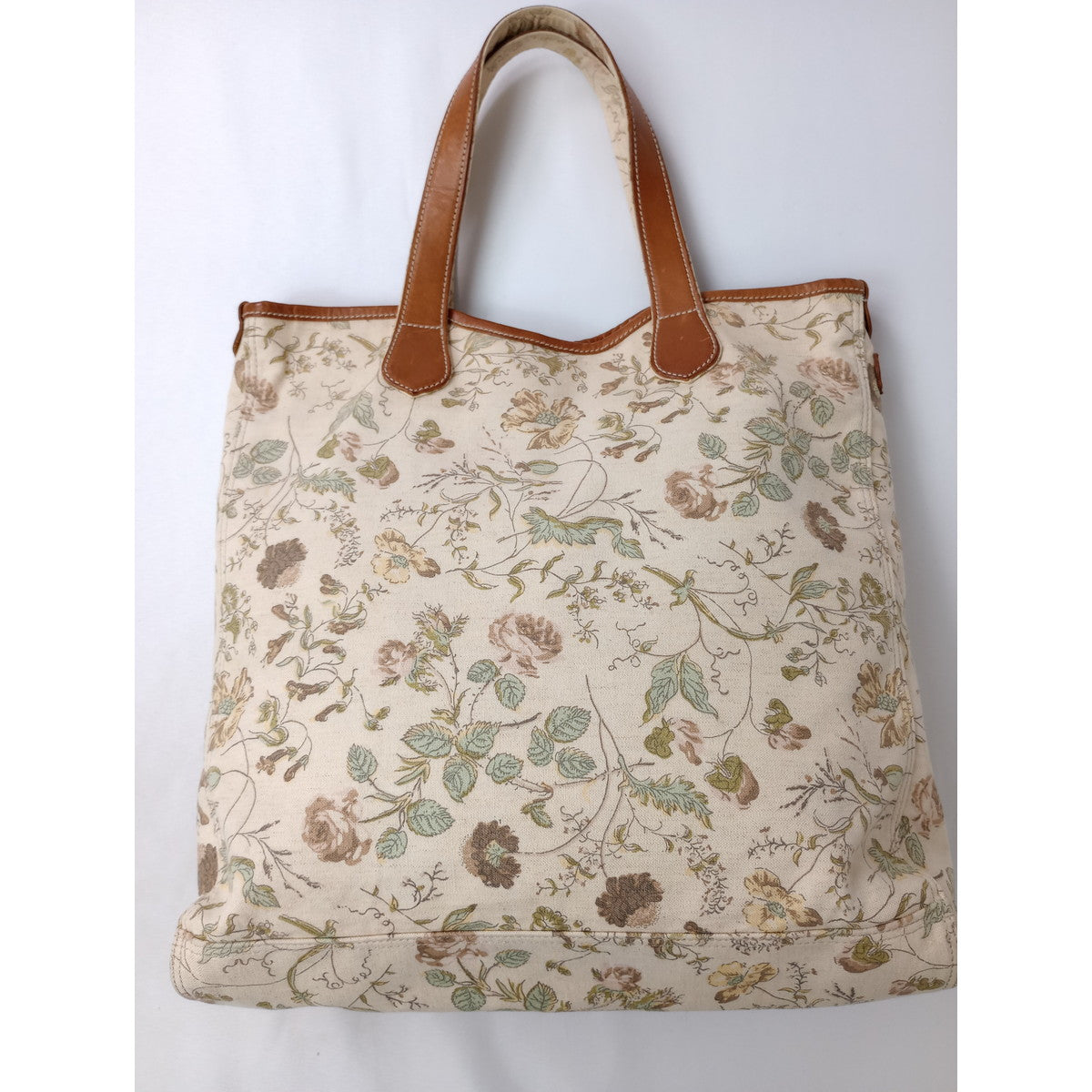 Hug O War × PORTER ハグオーワー ×  ポーター  雅姫 レザー トートバッグ 花柄  【中古】