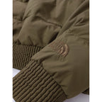 THE NORTH FACE ザノースフェイス BALMY ZIP HIGH バルミージップハイ ナイロンジャケット ブルゾン ジップアップ 中綿  NYW81720  カーキ(5M＋2640) M【中古】