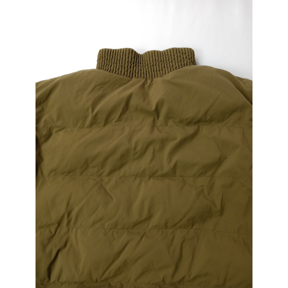 THE NORTH FACE ザノースフェイス BALMY ZIP HIGH バルミージップハイ ナイロンジャケット ブルゾン ジップアップ 中綿  NYW81720  カーキ(5M＋2640) M【中古】
