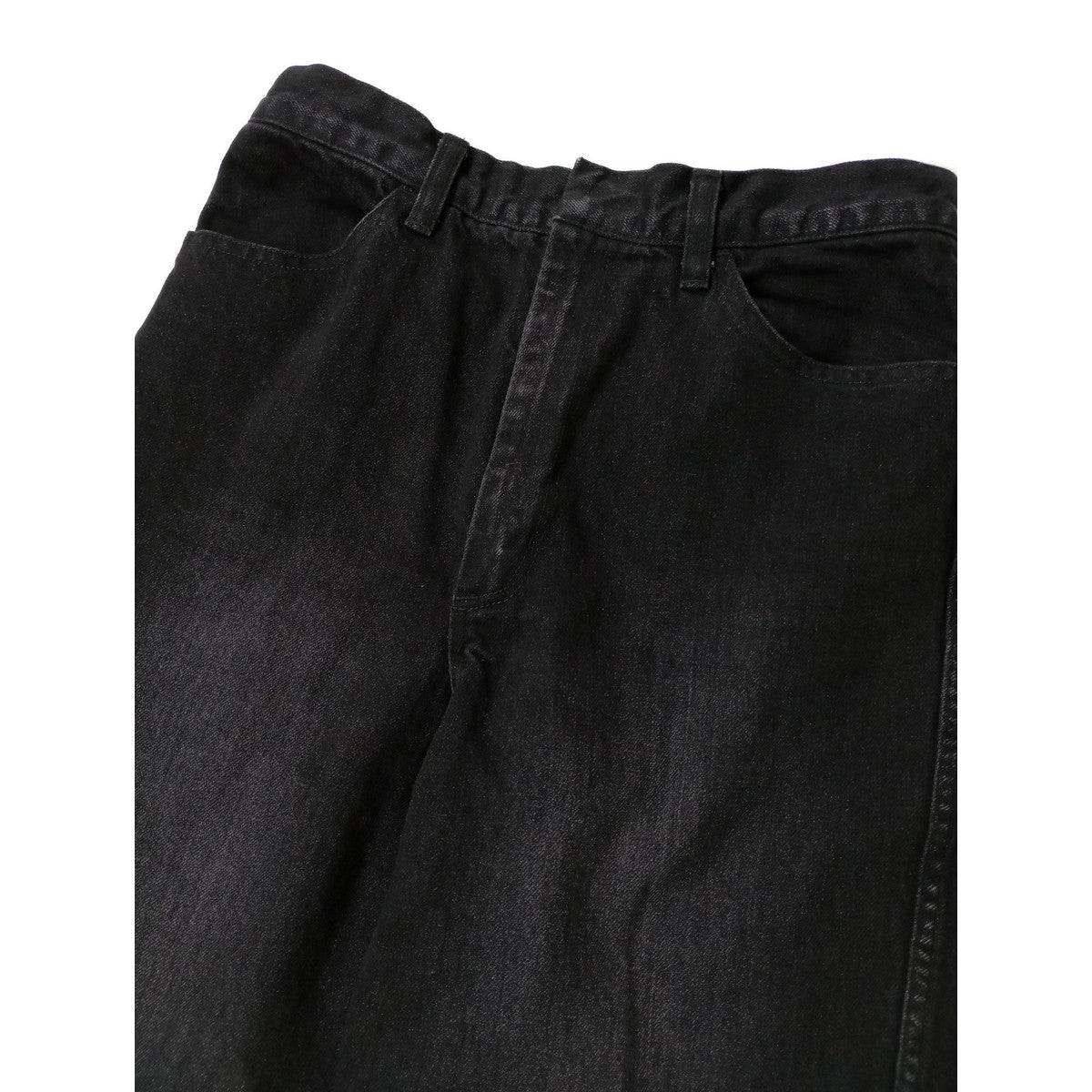 TOGA PULLA トーガプルラ Denim pants デニムパンツ 黒 ブラック 34   【中古】