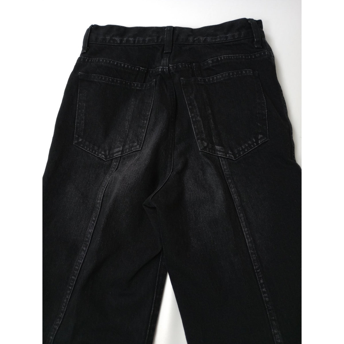 TOGA PULLA トーガプルラ Denim pants デニムパンツ 黒 ブラック 34   【中古】