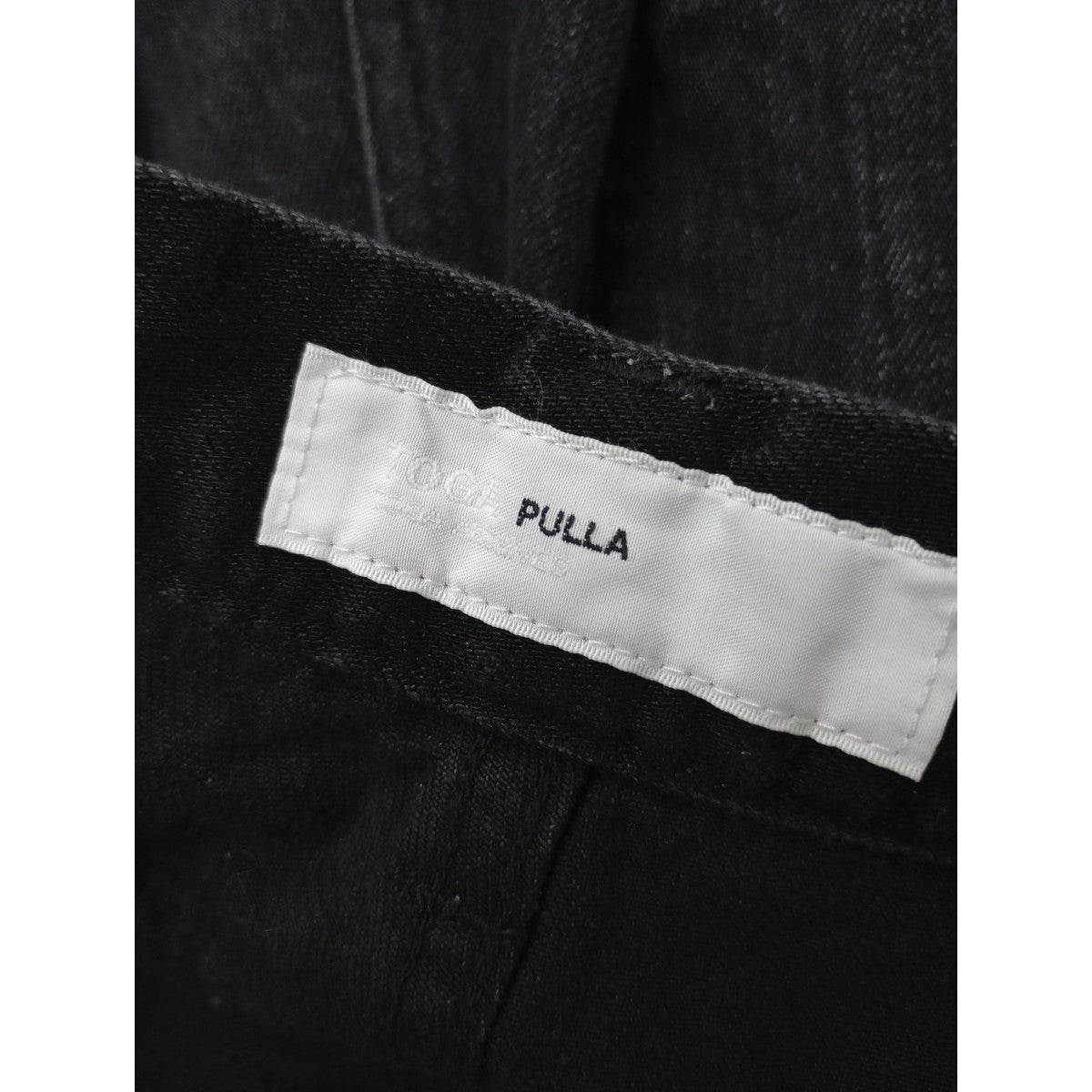 TOGA PULLA トーガプルラ Denim pants デニムパンツ 黒 ブラック 34   【中古】