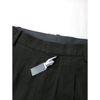 mina perhonen ミナペルホネン siisti コットン 綿 100％ タック パンツ グレー 36   【中古】