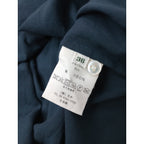 mina perhonen ミナペルホネン suu ブラウス コットン 綿 100％ ネイビー 36 【中古】