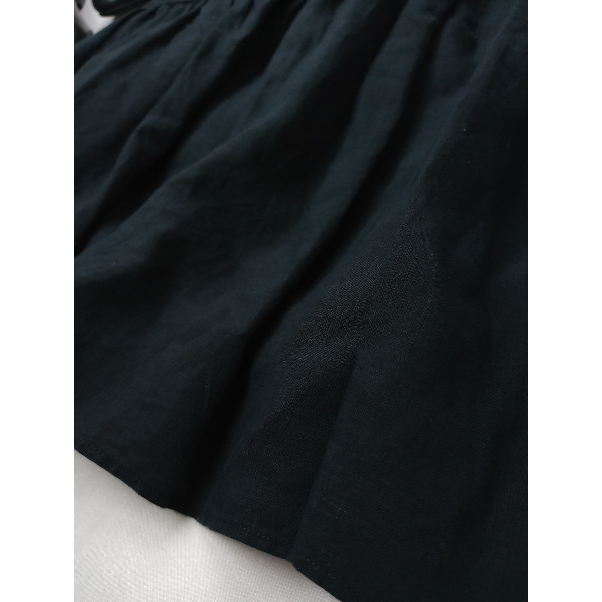 mina perhonen ミナペルホネン land ロング スカート  黒 ブラック 36 【中古】