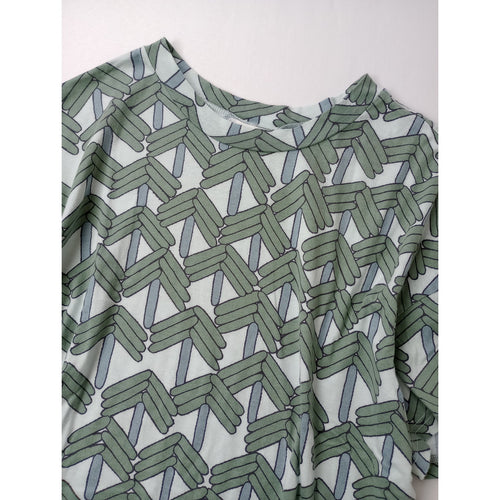mina perhonen LAUNDRY ミナペルホネン ランドリー stick tree カットソー トップス グリーン 36 【中古】