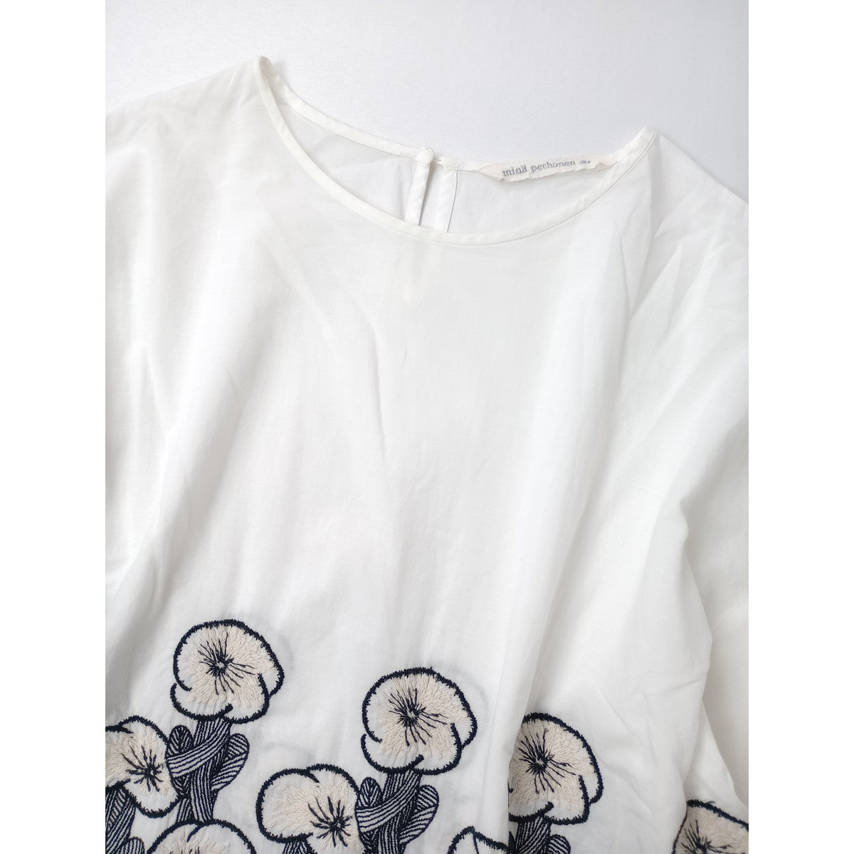 mina perhonen ミナペルホネン hanakaze ブラウス  トップス  白 36 【中古】