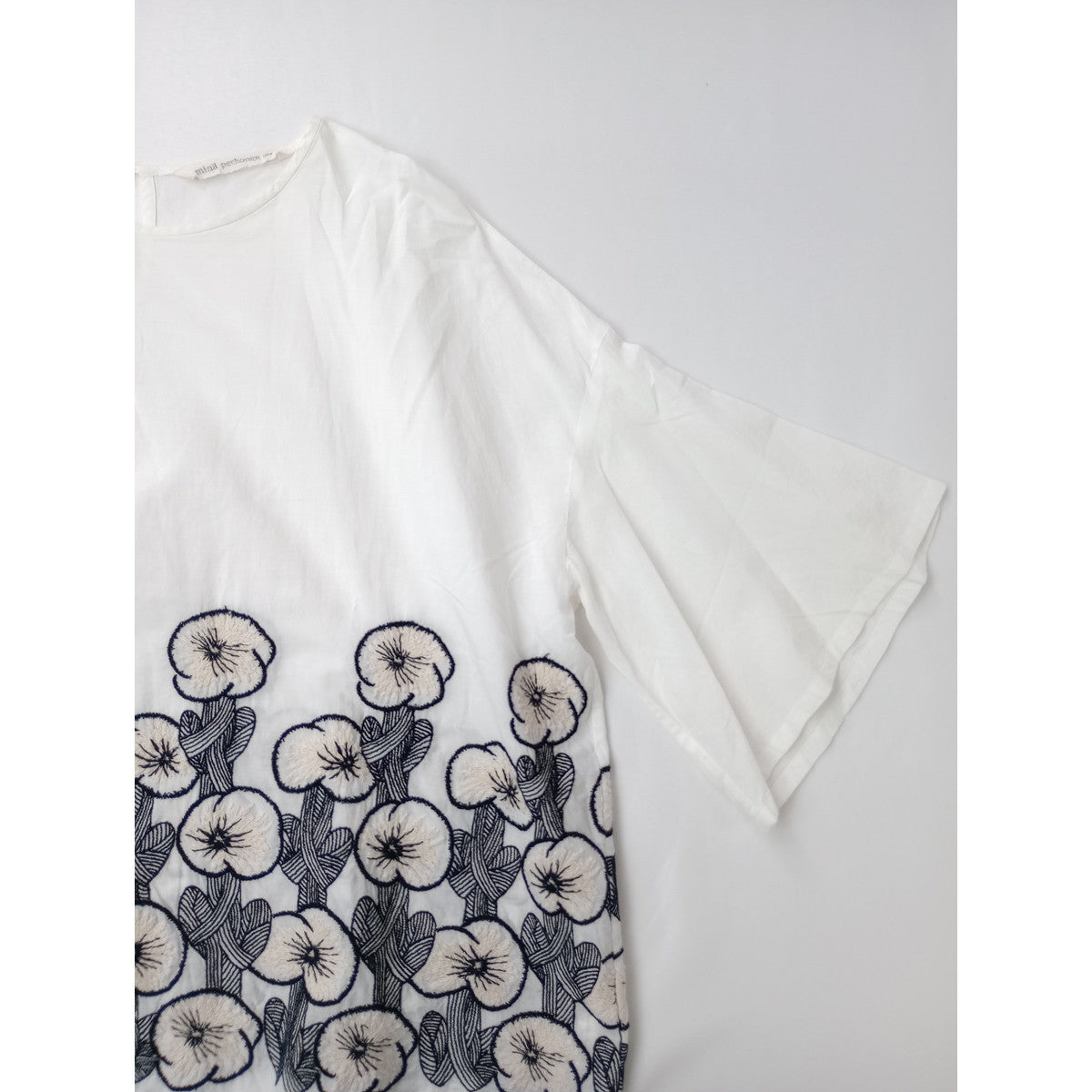 mina perhonen ミナペルホネン hanakaze ブラウス  トップス  白 36 【中古】