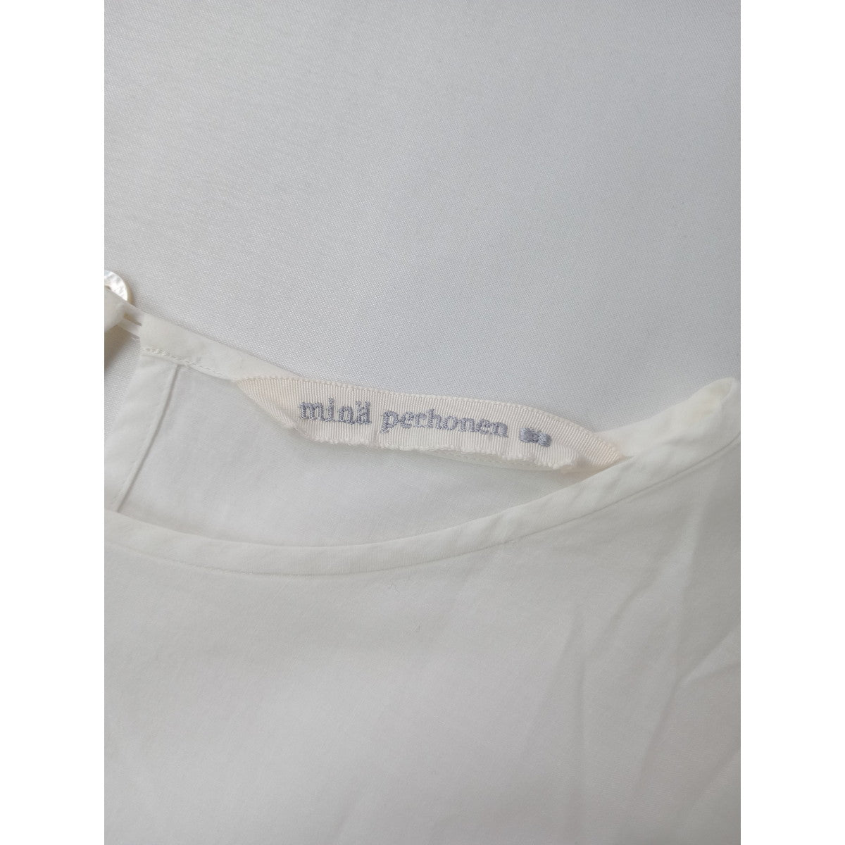 mina perhonen ミナペルホネン hanakaze ブラウス  トップス  白 36 【中古】
