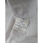 mina perhonen ミナペルホネン adagio ブラウス トップス 長袖  白 36   【中古】