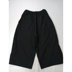 TENNE HANDCRAFTED MODERN テン ハンドクラフテッド モダン コットン 綿 混 サイドボタン キュロット パンツ 黒 ブラック 【中古】