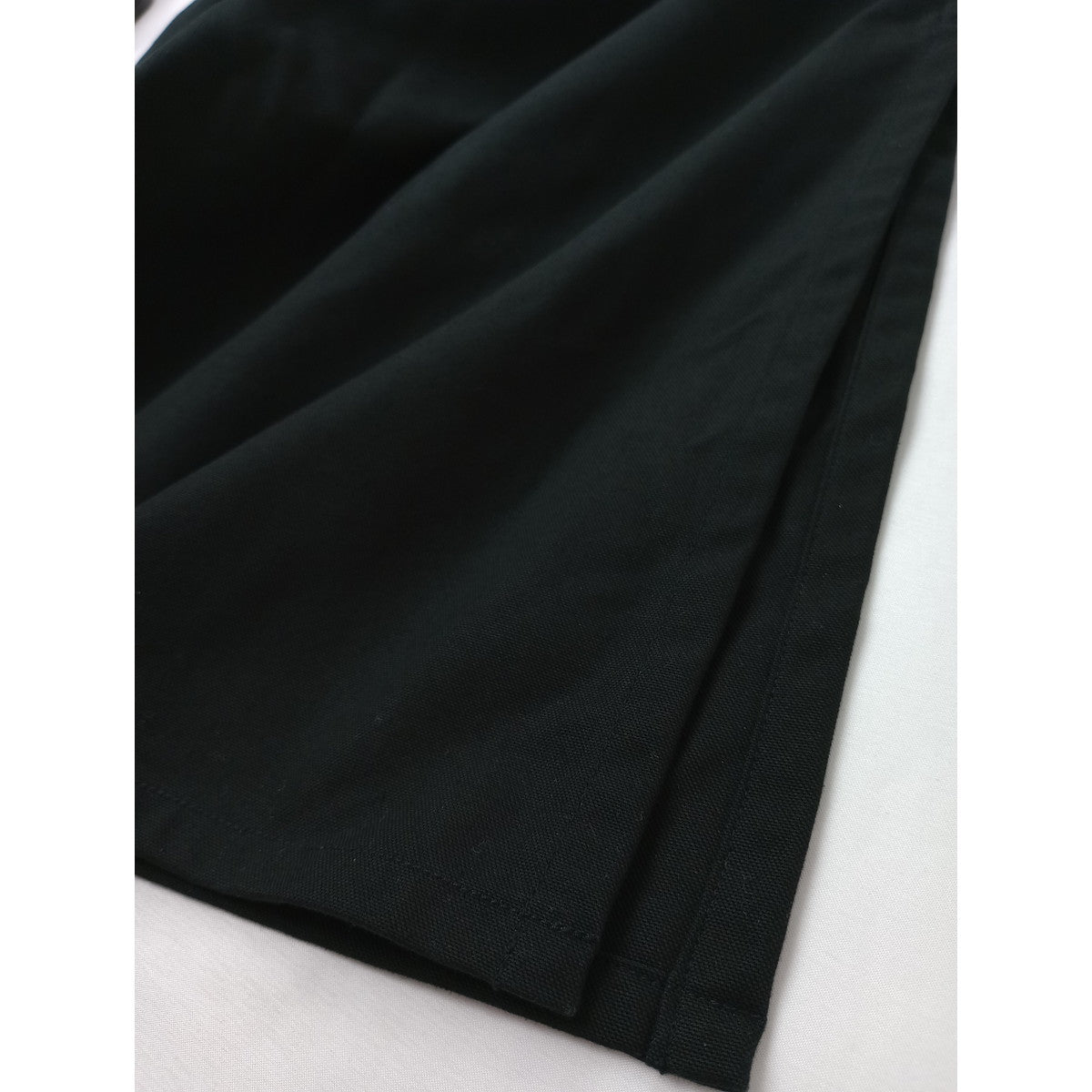 26SS ゴーシュ コットン 綿 100％ ロングスカート 黒 ブラック 2 【中古】
