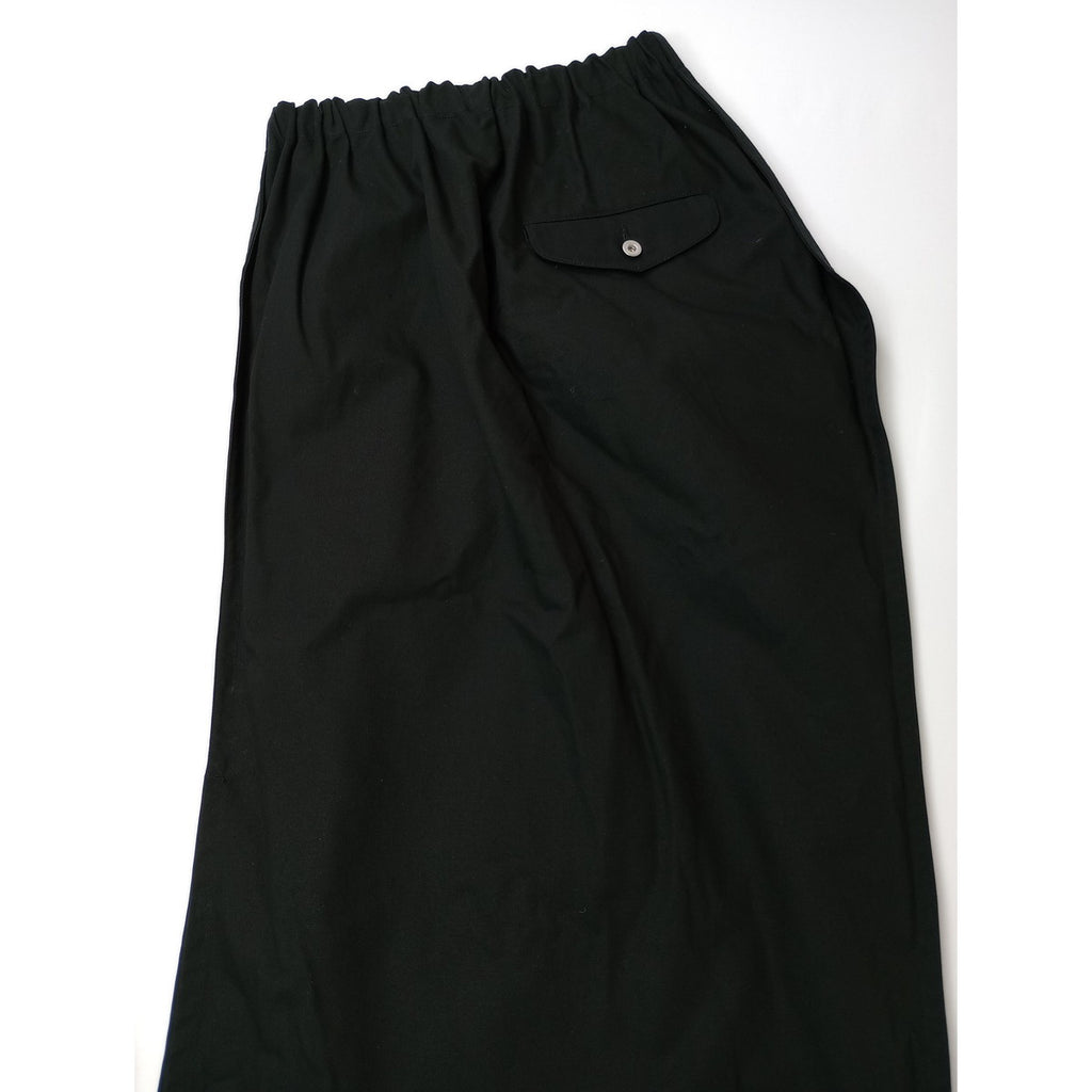 26SS ゴーシュ コットン 綿 100％ ロングスカート 黒 ブラック 2 【中古】