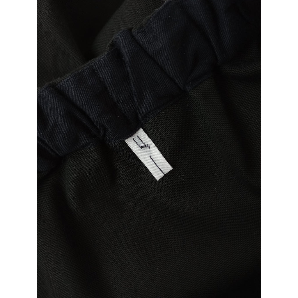 26SS ゴーシュ コットン 綿 100％ ロングスカート 黒 ブラック 2 【中古】