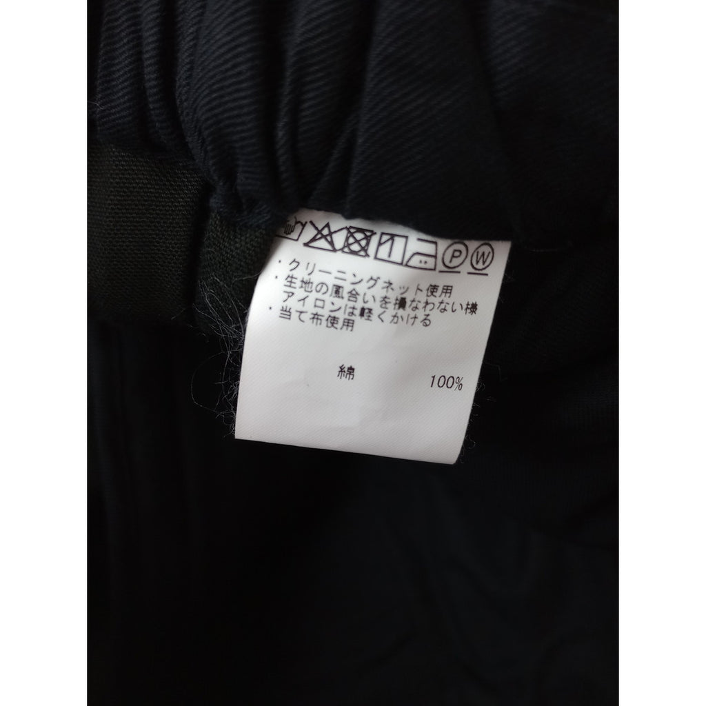 26SS ゴーシュ コットン 綿 100％ ロングスカート 黒 ブラック 2 【中古】