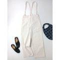 R&D.M.Co- オールドマンズテーラー CANVAS SUSPENDERS PANTS キャンバス サスペンダー パンツ ワイド 生成り S 【中古】
