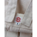 R&D.M.Co- オールドマンズテーラー CANVAS SUSPENDERS PANTS キャンバス サスペンダー パンツ ワイド 生成り S 【中古】