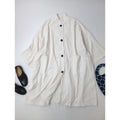 R&D.M.Co- オールドマンズテーラー  GARMENT DYE OVERSIZED COAT ガーメント ダイオーバーサイズ ロング コート 白 【中古】