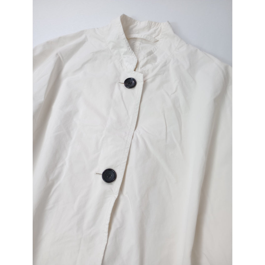 R&D.M.Co- オールドマンズテーラー  GARMENT DYE OVERSIZED COAT ガーメント ダイオーバーサイズ ロング コート 白 【中古】