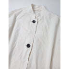 R&D.M.Co- オールドマンズテーラー  GARMENT DYE OVERSIZED COAT ガーメント ダイオーバーサイズ ロング コート 白 【中古】