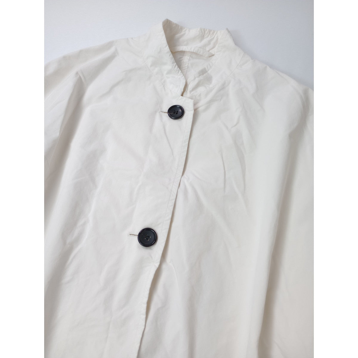 R&D.M.Co- オールドマンズテーラー  GARMENT DYE OVERSIZED COAT ガーメント ダイオーバーサイズ ロング コート 白 【中古】