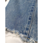 chimala チマラ SELVEDGE DENIM ANKLE CUT デニムパンツ ビンテージ加工 ブルー 28  【中古】