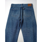 chimala チマラ デニムパンツ ビンテージ加工 ブルー 26  【中古】