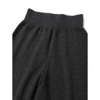 STUDIO NICHOLSON スタジオ ニコルソン MOURA KNIT PANTS ニットパンツ メリノウール カシミヤ シルク  ダークグレー  0  (8M＋2667)【 中古】