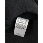 STUDIO NICHOLSON スタジオ ニコルソン MOURA KNIT PANTS ニットパンツ メリノウール カシミヤ シルク  ダークグレー  0  (8M＋2667)【 中古】