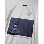 新品  chimala  チマラ  フォト プリント Tシャツ  半袖  トップス カットソー   白