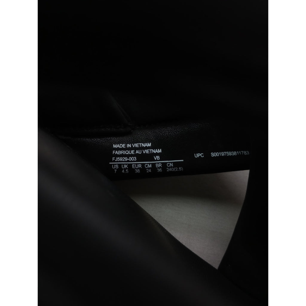 NIKE ナイキ エアマックスアイラサンダル 靴 黒 ブラック  24 【中古】