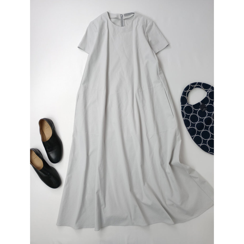Theory luxe セオリーリュクス IONIA  BOSHELL OX ワンピース ロング ライトブルー 【中古】