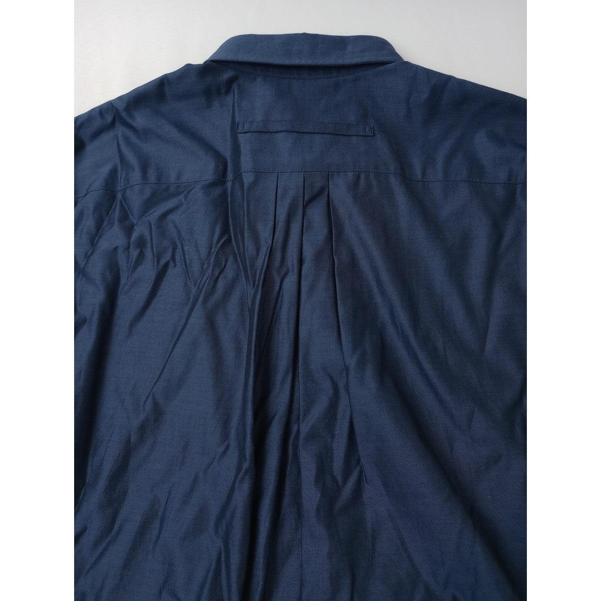 TICCA  ティッカ    スクエア  ビッグ   長袖  シャツ トップス  ブルー  2 【中古】