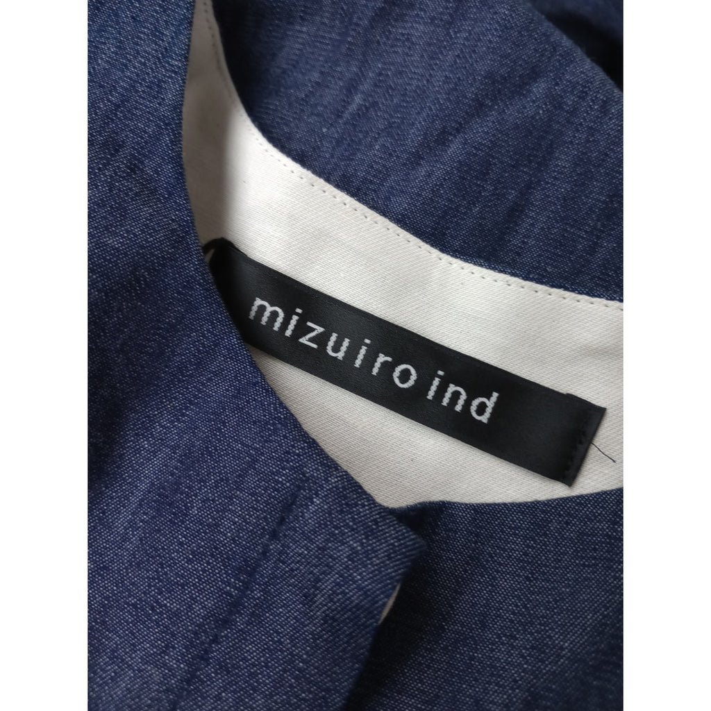 mizuiro ind ミズイロインド  インディゴ オールインワン サロペット パンツ 藍染め  【中古】