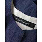 mizuiro ind ミズイロインド  インディゴ オールインワン サロペット パンツ 藍染め  【中古】
