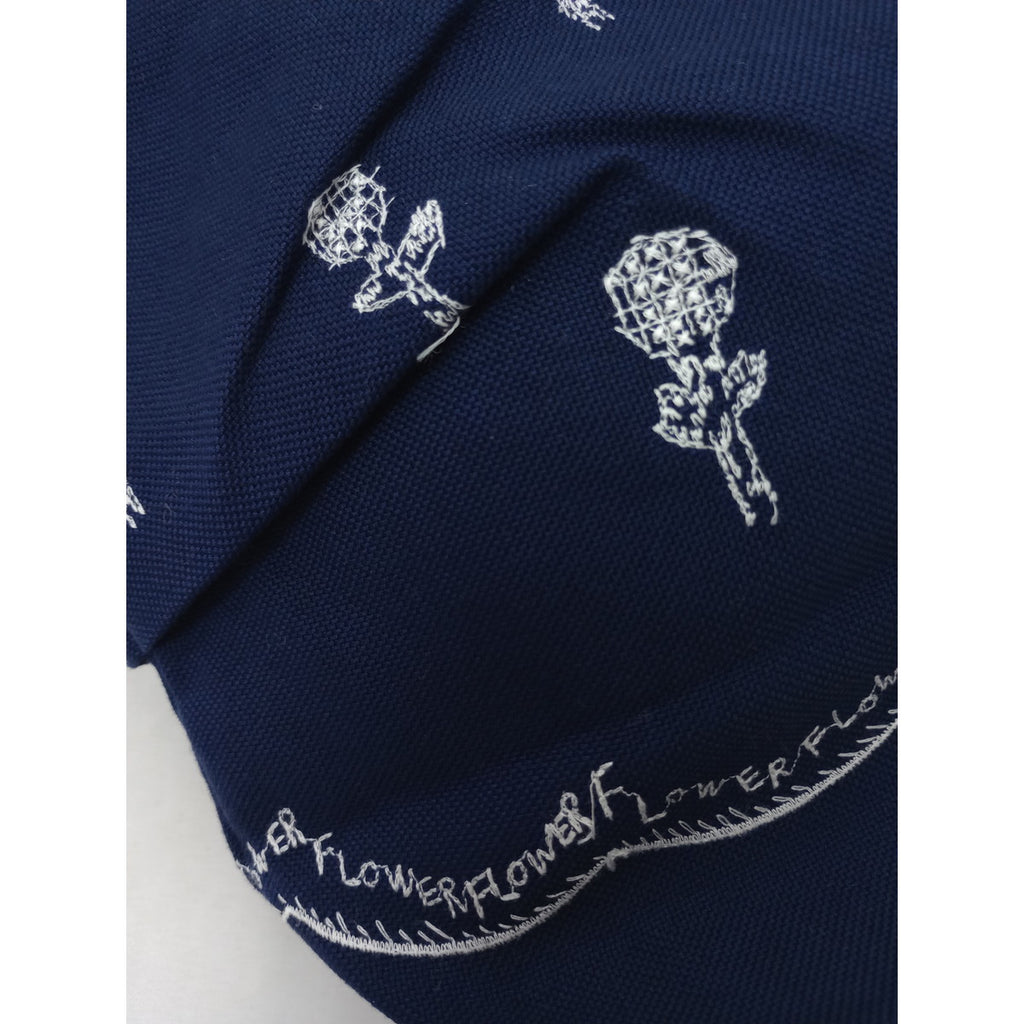 mina perhonen ミナペルホネン etude ボディバッグ ネイビー 【中古】