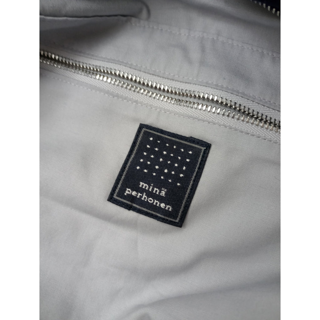 mina perhonen ミナペルホネン etude ボディバッグ ネイビー 【中古】