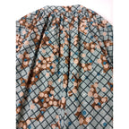 ミナペルホネン   mina perhonen  water light ロングシャツ ワンピース ブルー  38  【中古】