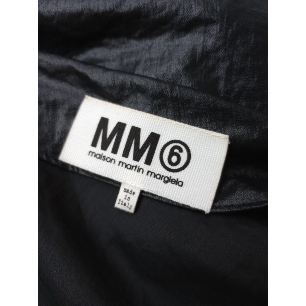 MM6 Maison Margiela  マルタンマルジェラ  アシンメトリー ワンピース 黒 ブラック 38  【中古】