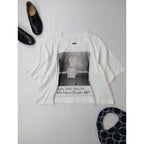 MM6 Maison Margiela マルタンマルジェラ  POLAROID PRINTED SHORT TEE ショート丈 半袖 Tシャツ フォトプリント トップス  M 【中古】