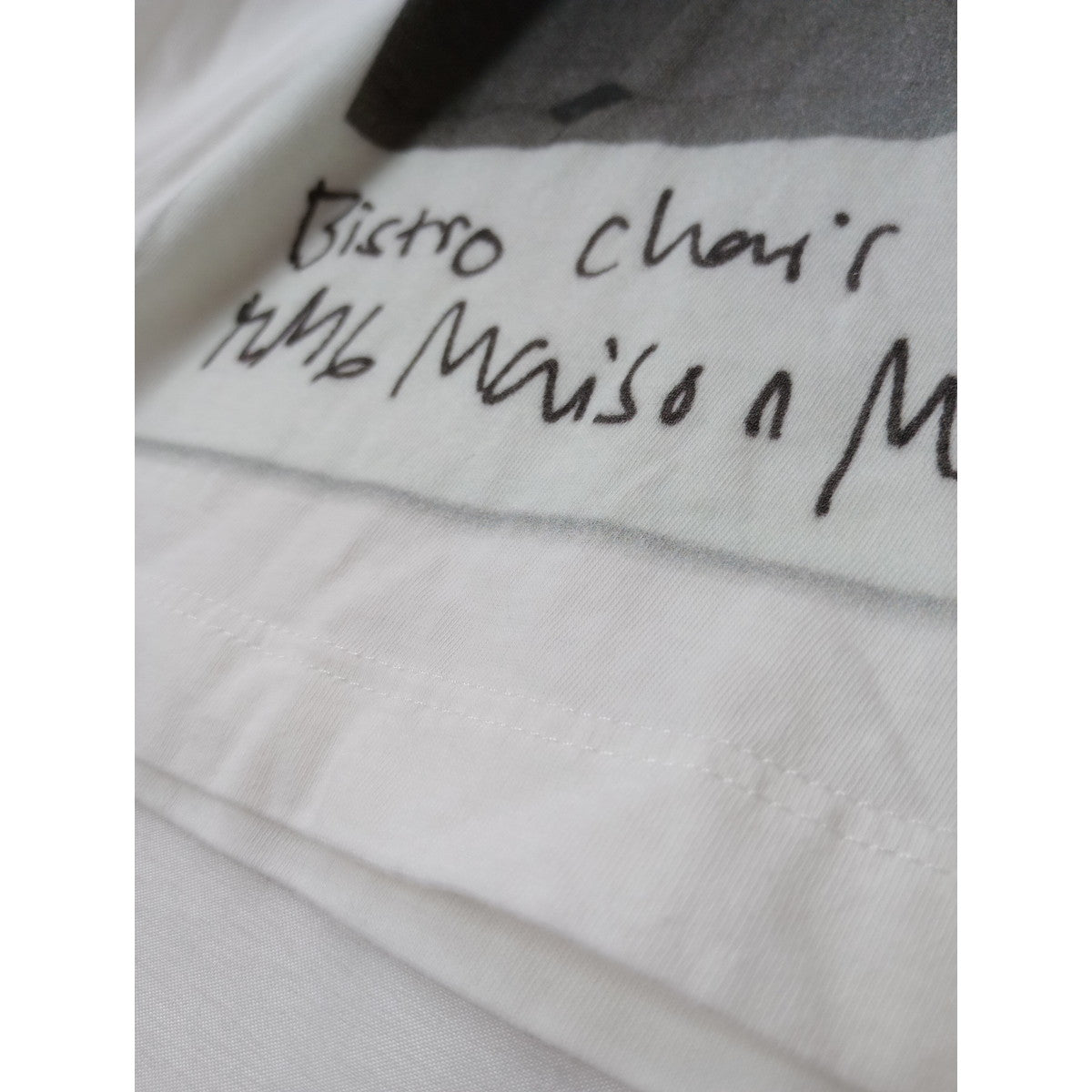 MM6 Maison Margiela マルタンマルジェラ  POLAROID PRINTED SHORT TEE ショート丈 半袖 Tシャツ フォトプリント トップス  M 【中古】