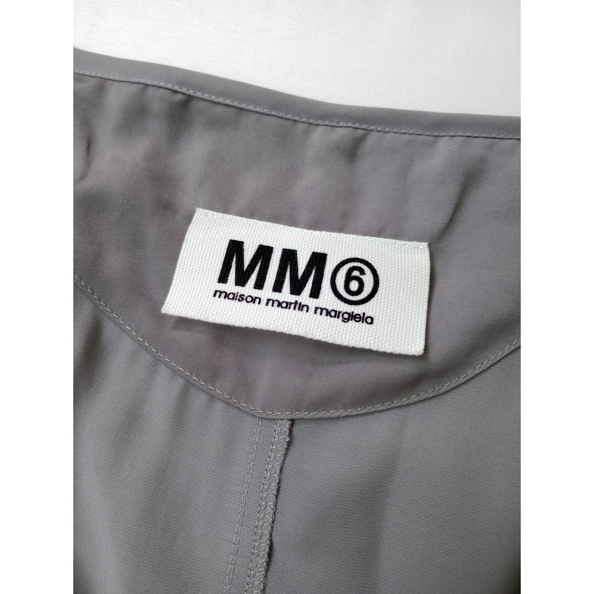 MM6 Maison Margiela  マルタンマルジェラ  ノースリーブ  ワンピース グレー 【中古】