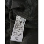 enrica  エンリカ  BLOUSE コットン  シルク  ギャザー ブラウス    トップス 077 ダークブラウン  【中古】