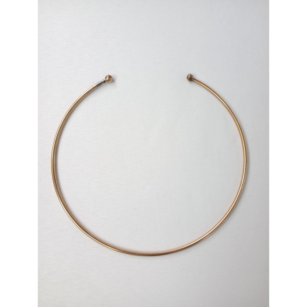 MONICA CASTIGLIONI モニカカスティリオーニ C-FILO CONTINUO-01 / Bronze チョーカー ネックレス アクセサリー ゴールド 【中古】