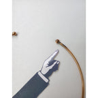 MONICA CASTIGLIONI モニカカスティリオーニ C-FILO CONTINUO-01 / Bronze チョーカー ネックレス アクセサリー ゴールド 【中古】