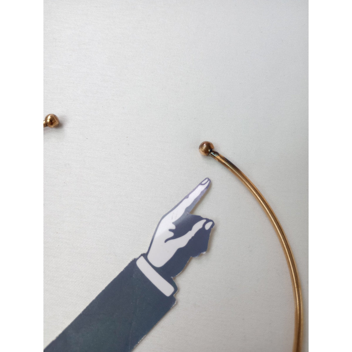 MONICA CASTIGLIONI モニカカスティリオーニ C-FILO CONTINUO-01 / Bronze チョーカー ネックレス アクセサリー ゴールド 【中古】