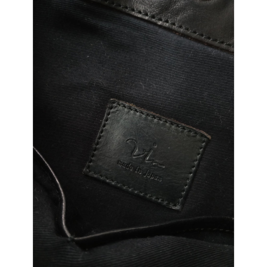 ViN  ヴィン  武冨ゆり レザー ショルダー バッグ   黒 ブラック  【中古】