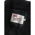 25AW Traditional Weatherwear トラディショナルウェザーウェア MALTON ECO FUR マールトン エコファー ロング コート 黒 ブラック 34  (9M＋1501) 【中古】